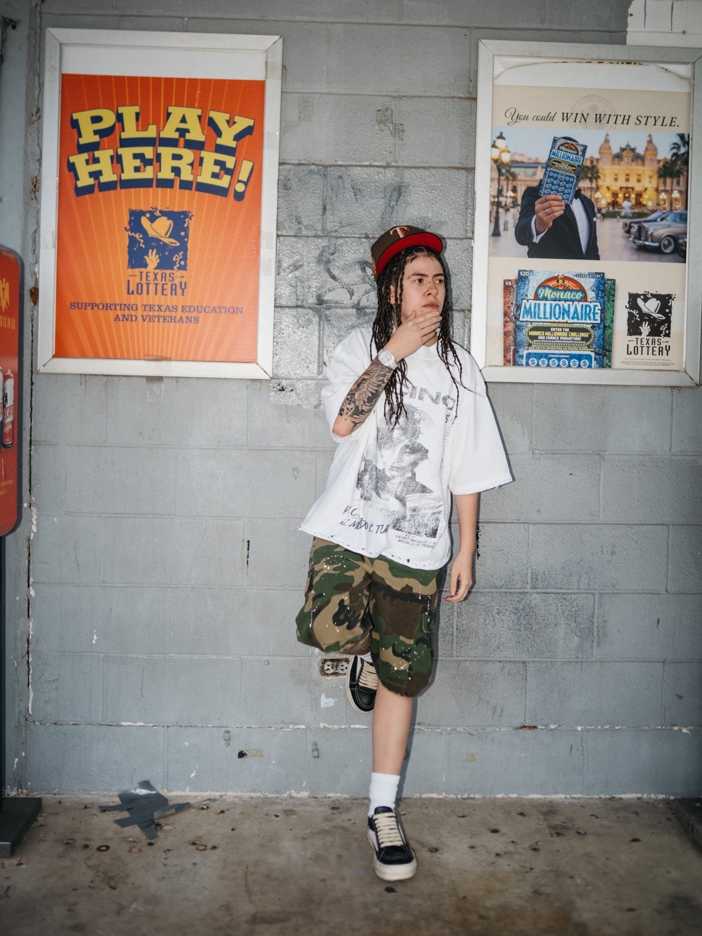 “ WORLD IS YOURS “ OVERSIZED TEE